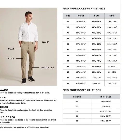 Dockers Men's Slim Fit Signature Khaki Cotton Pants - Picture 4 of 4